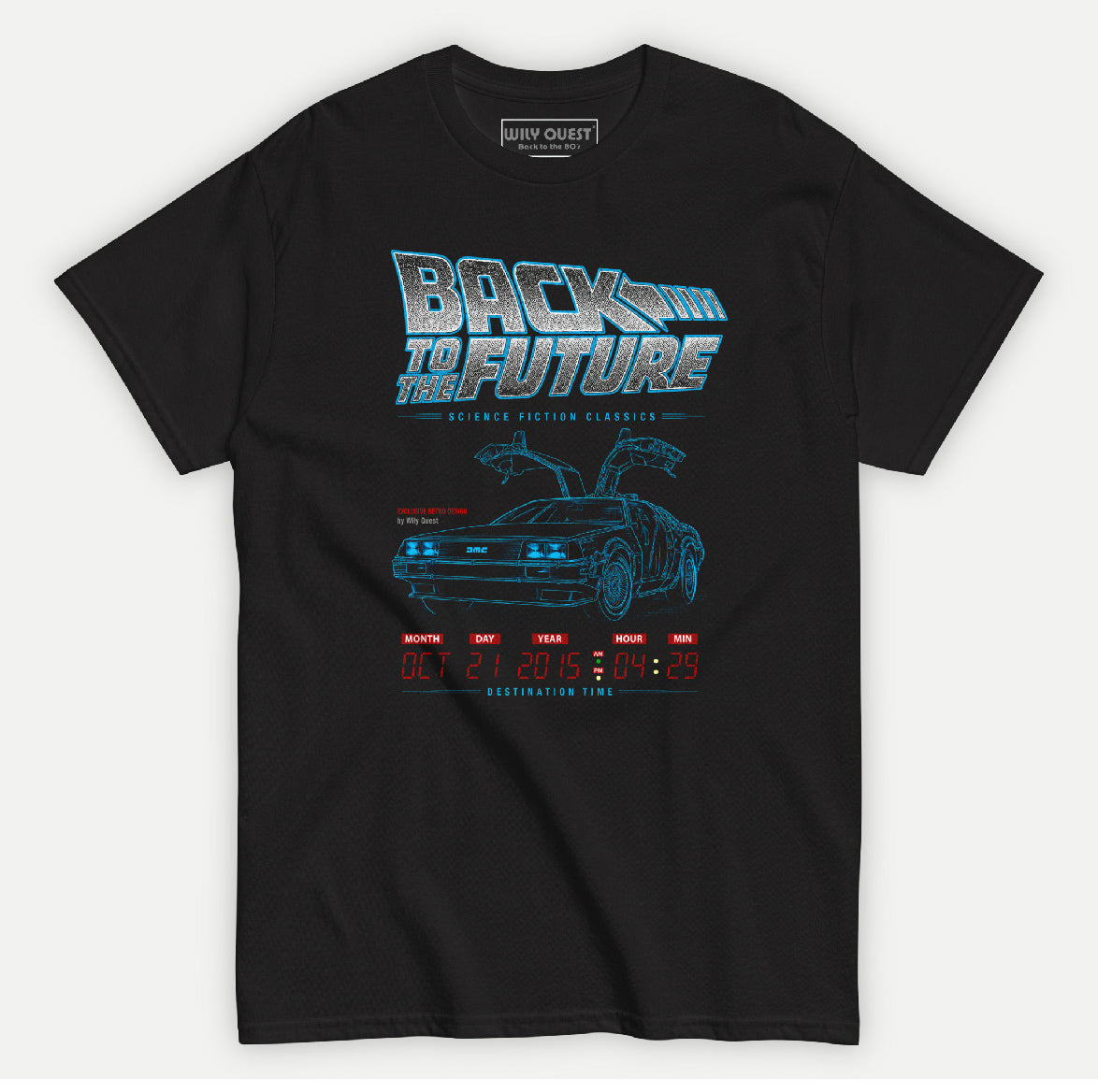 Camiseta Retro Volver al Futuro