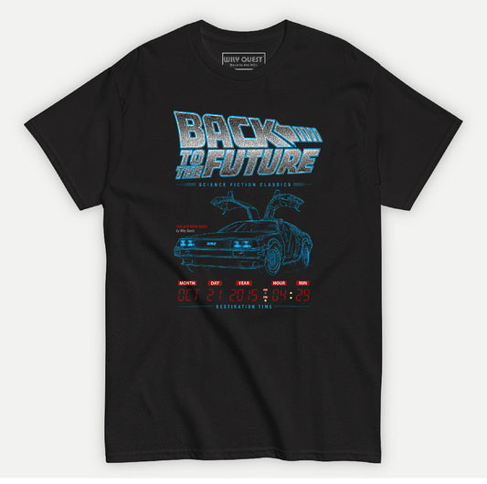 Camiseta Retro Volver al Futuro