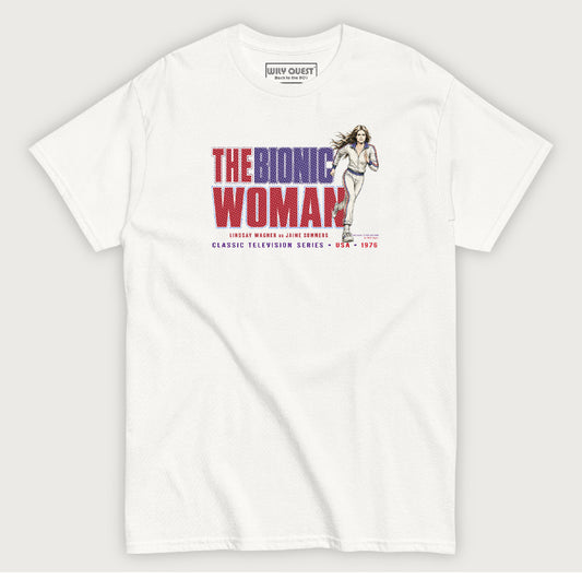Camiseta Retro La Mujer Biónica
